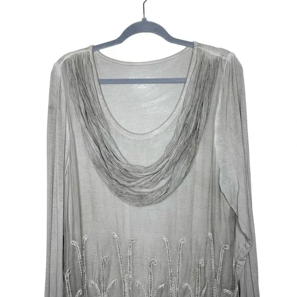 Soft Surroundings Silk Beaux Arts Tunic & Cami Large - Picture 6 of 15